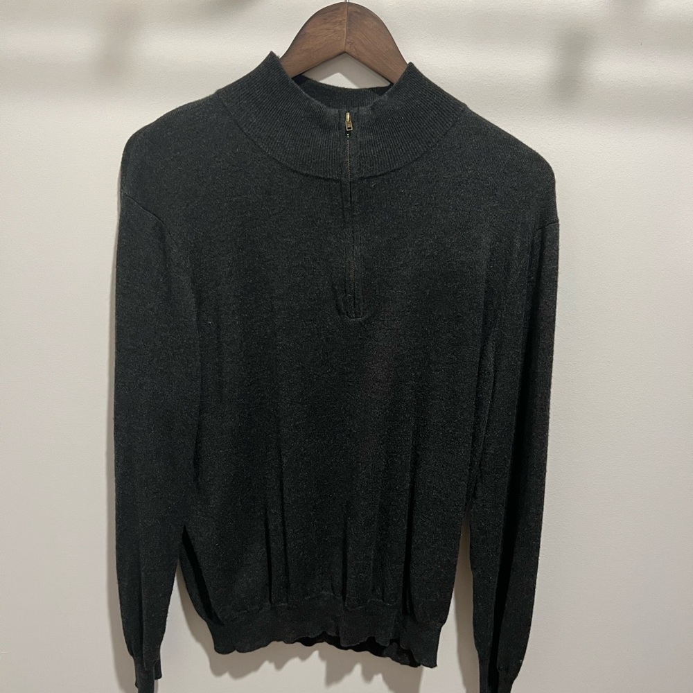 Mens Ash and Erie Quarterzip